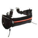 Unisex Travel Sports Running Jogging Cycling Belt Strap Waist Pack + 2 Water Bottle Holder Bag