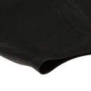 Adult Waterproof Silicone Flexible Elastic Swimming Hat Head Ear Protection Hat Outdoor Water Sports Accessory Black