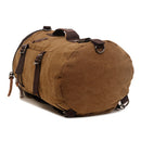Men Fashionable Detachable Long Sling Shoulder Strap Hiking Camping Travel Backpack Messenger Tote Bag Handbag Coffee