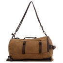 Men Fashionable Detachable Long Sling Shoulder Strap Hiking Camping Travel Backpack Messenger Tote Bag Handbag Coffee