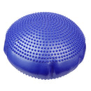 Men Women Yoga Fitness Training Equipment Balance Board Disc Gym Stability Air Cushion Wobble Pad Physio With Pump Blue