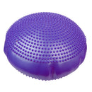 Men Women Yoga Fitness Training Equipment Balance Board Disc Gym Stability Air Cushion Wobble Pad Physio With Pump Purple