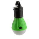 Lightweight Portable Outdoor Indoor Hanging 3 LED Camping Hiking Tent Light Bulb Fishing Lantern Lamp Green