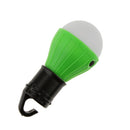 Lightweight Portable Outdoor Indoor Hanging 3 LED Camping Hiking Tent Light Bulb Fishing Lantern Lamp Green