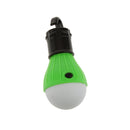 Lightweight Portable Outdoor Indoor Hanging 3 LED Camping Hiking Tent Light Bulb Fishing Lantern Lamp Green