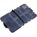Fishing Carp Hair Rig Set Weights Safety Clips Hooks Rubber Tubes Swivels Beads Tackle box
