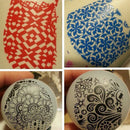 DIY Nail Art Stamping Image Plate Transfer Manicure Tool Stamper Scraper