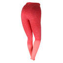 Professionals Yoga Running Gym Fitness Sportswear High Elastic Stretchable Waist Pants Leggings For Women Girls Orange L