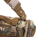 Fashionable 3 Way Design Shoulder Bag Waist Bag Handbag For Outdoor Hiking Camping Travel Lovers Gift - CP Camo