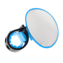 Universal Mountain Road Bike Bicycle Cycling Mirror 360 Degree Rotate Handlebar Rearview Mirror - Blue