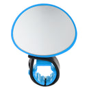 Universal Mountain Road Bike Bicycle Cycling Mirror 360 Degree Rotate Handlebar Rearview Mirror - Blue