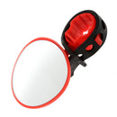 Universal Mountain Road Bike Bicycle Cycling Mirror 360 Degree Rotate Handlebar Rearview Mirror - Red