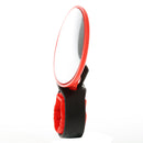 Universal Mountain Road Bike Bicycle Cycling Mirror 360 Degree Rotate Handlebar Rearview Mirror - Red