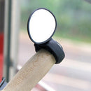 Universal Mountain Road Bike Bicycle Cycling Mirror 360 Degree Rotate Handlebar Rearview Mirror- Black