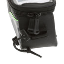 Cycling Bike Bicycle Easy Install Quick Release 4.8inch Touch Screen Phone Purse Sunglasses Storage Holder Pouch Bag Black+Green