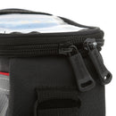 Cycling Bike Bicycle Easy Install Quick Release 4.8inch Touch Screen Phone Purse Sunglasses Storage Holder Pouch Bag Black+Red