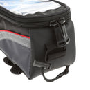 Cycling Bike Bicycle Easy Install Quick Release 4.8inch Touch Screen Phone Purse Sunglasses Storage Holder Pouch Bag Black+Red