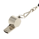 Metal Referee Whistle with Buckle Lanyard for Training Emergency Survival
