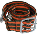 Set Of Polyester Lightweight High Strength Durable Steel Core Composite Rope + Safety Waist Bet Harness ?+ 8-Shape Belay Device Descender +Screw Lock Carabiner + Protective Gloves