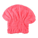 Beautiful Fashionable Superfine Strong Resistant Hair Turban Wrap Shower Bath Caps Red
