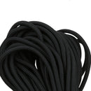 Outdoor Rock Climbing Hiking Caving Professional Survival Durable Safety Rope Auxiliary Rope Length 20M Black