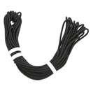 Outdoor Rock Climbing Hiking Caving Professional Survival Durable Safety Rope Auxiliary Rope Length 30M Black