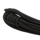 Outdoor Rock Climbing Hiking Caving Professional Survival Durable Safety Rope Auxiliary Rope Length 30M Black