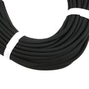 Outdoor Rock Climbing Hiking Caving Professional Survival Durable Safety Rope Auxiliary Rope Length 30M Black