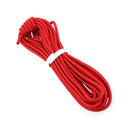 Outdoor Rock Climbing Hiking Caving Professional Survival Durable Safety Rope Auxiliary Rope Length 10M Red