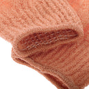 1 Pair Stretchable Exfoliating Bath Glove Shower Skin Care Scrubber Massage Skin Cleansing Gloves Orange
