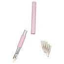 2016 Stainless Nail Art Pen Tool Liner Drawing Painting + 5 Dotting Tips