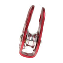 Tree Arborist Rock Climbing Fixed Rope Pulley + 2pcs Self Locking Carabiners