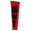 Basketball Football Runners Cyclists Golfers Compression Leg Calf Support Wrap Sports Elastic Sweat Absorbing Brace Sleeve L Red