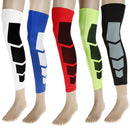 Basketball Football Runners Cyclists Golfers Compression Leg Calf Support Wrap Sports Elastic Sweat Absorbing Brace Sleeve L Red