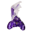 Women Girls Fashionable Hair Styling Tools Hairpin Single Prong Plastic Alligator Hair Clips Women Hairpins Barrette Pack of 6PCS Purple