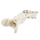 Women Girls Fashionable Hair Styling Tools Hairpin Single Prong Plastic Alligator Hair Clips Women Hairpins Barrette Pack of 5PCS Leopard Print Charms