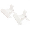 Pack of 6 Plastic Butterfly Hairdresser Clamp Salon Hair Color Perm Section Clips Grips Hairpins Black Red White