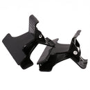 Pack of 6 Plastic Butterfly Hairdresser Clamp Salon Hair Color Perm Section Clips Grips Hairpins Black Red White
