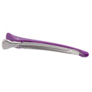 Lightweight Sectioning Clips Hair Dressing Salon Equipment Hair Styling Accessories Purple Pack Of 6PCS