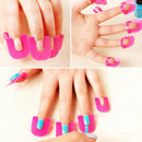 DIY Manicure Nail Gel Model Clip Edge Polish Glue Overflow Beauty Tool