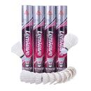 Pack of 12 Feather Badminton Shuttlecocks Outdoor Ball Game Training ED-1011