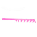 Girls Ladies Curl Hair Anti-static Heat Resistant Wide Tooth Handle Comb