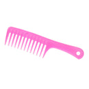 Girls Ladies Curl Hair Anti-static Heat Resistant Wide Tooth Handle Comb