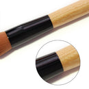 Professional Flat Head Makeup Liquid Foundation Blush Powder Brush Cosmetic Tool 14.5x2x2 cm