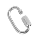 1PC 4mm 316 Stainless Steel Chain Quick Link Marine Grade Outdoor Buckle