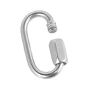 1PC 4mm 316 Stainless Steel Chain Quick Link Marine Grade Outdoor Buckle