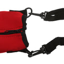 Water Bottle Insulated Neoprene Cover/Carrier Bag Pouch + Shoulder Strap