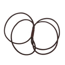 Fashionable Elastic Hair Band Rope Ponytail Holders For Lady Girls Party Hair Decor Accessory Pack of 5PCS Coffee