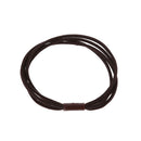 Fashionable Elastic Hair Band Rope Ponytail Holders For Lady Girls Party Hair Decor Accessory Pack of 5PCS Coffee