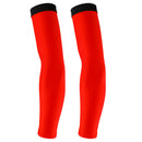 Outdoor Sports Bike Cycling Golf Arm Sleeves Sun UV Rays Protection Comfortable Breathable Arm Warmers Arm Cover 1 Pair Red M
